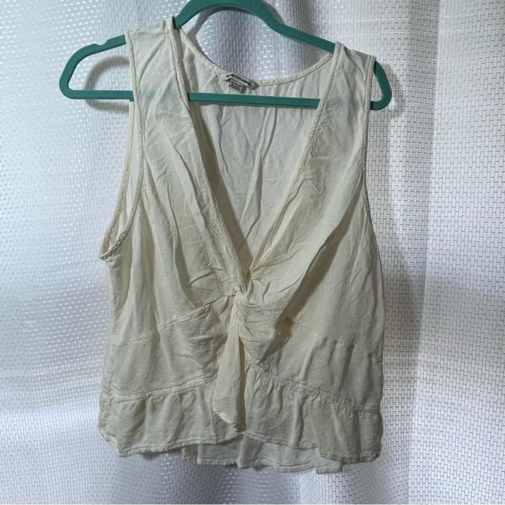 Ivory Crop Tank